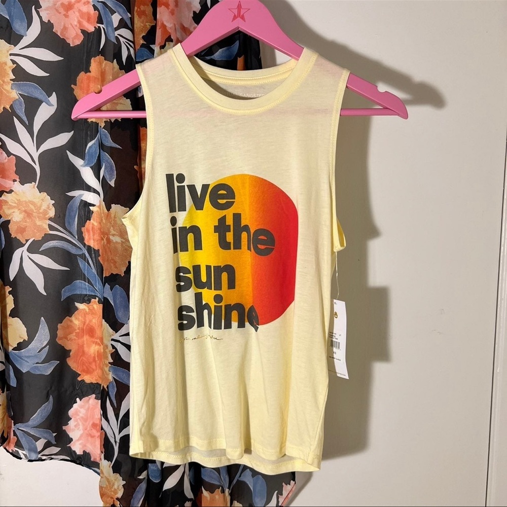 spiritual gangster sunshine muscle tank